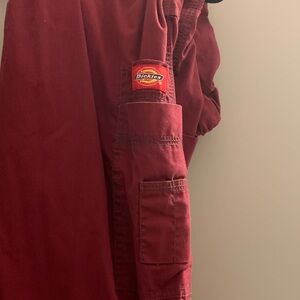 Dickies Burgundy Utility Pants